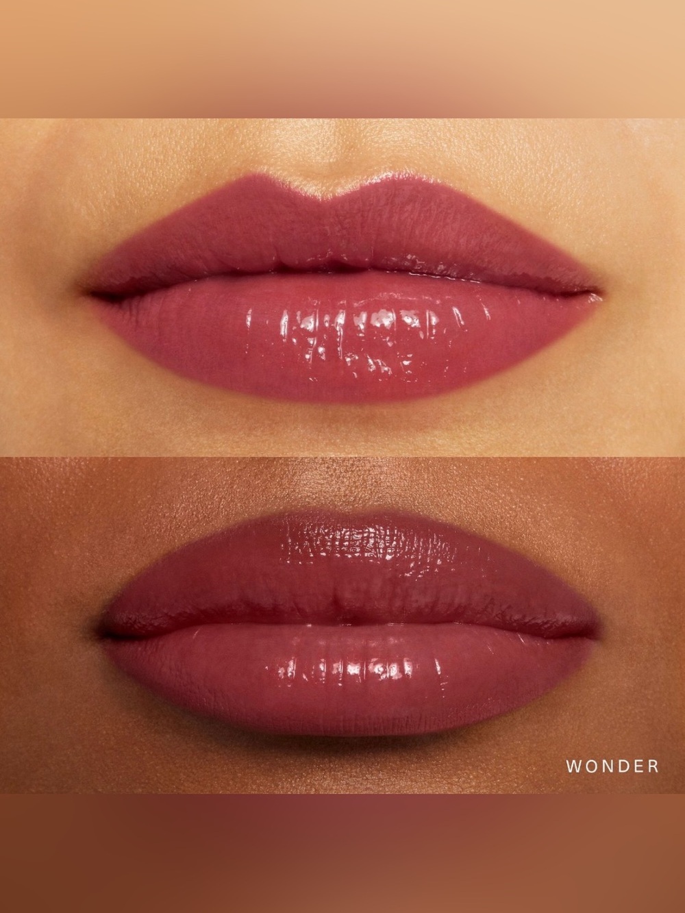 NIB RARE BEAUTY By Selena Gomez Soft Pitch Tinted Lip Oil Stain Color Wonder - Picture 2 of 7
